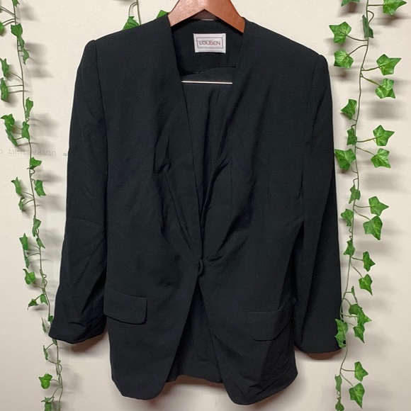 Two Set Business Suit with skirt and blazer - Picture 1 of 5